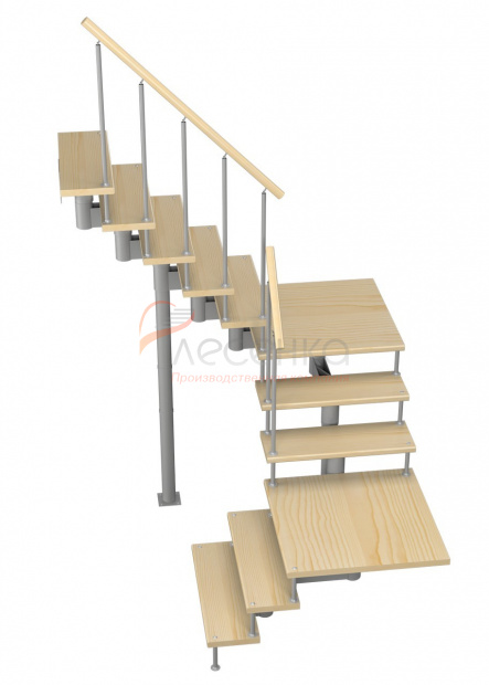 Модульная лестница Комфорт - фото 1